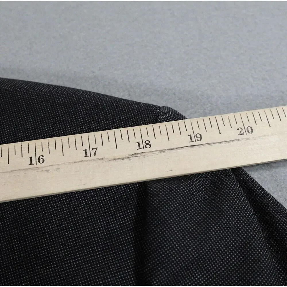 Hickey Freeman Blazer Men's 42L Gray Wool 3 Button‎ Sports Coat Suit Jacket